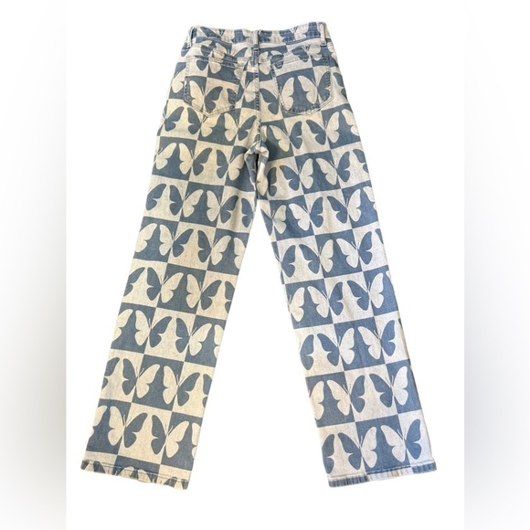 Machine Nouvelle‎ mode size 30 butterfly jeans - Picture 6 of 9